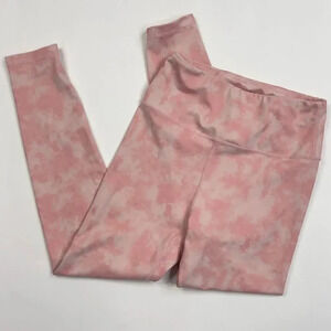 Allfenix Blush Pink Tie Dye Leggings 
